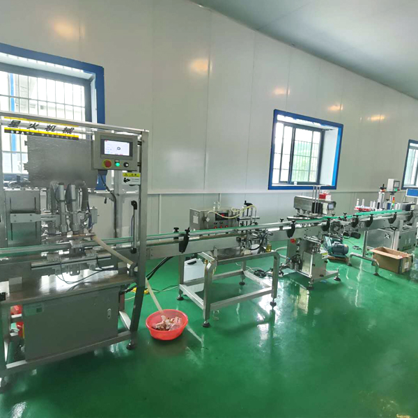 雙頭辣椒醬灌裝生產(chǎn)線-雙頭辣椒醬自動(dòng)灌裝機(jī)